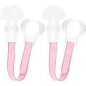 Mam Soother Clips Pair "Pink"